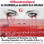 UN CALENDARIO PER DIRE STOP ALLA VIOLENZA SULLE DONNE