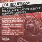 DDL 1660 INCOSTITUZIONALE